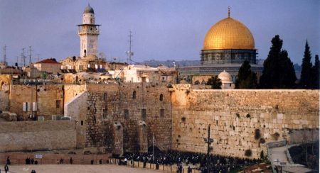 הכותל וכיפת הזהב - ירושלים