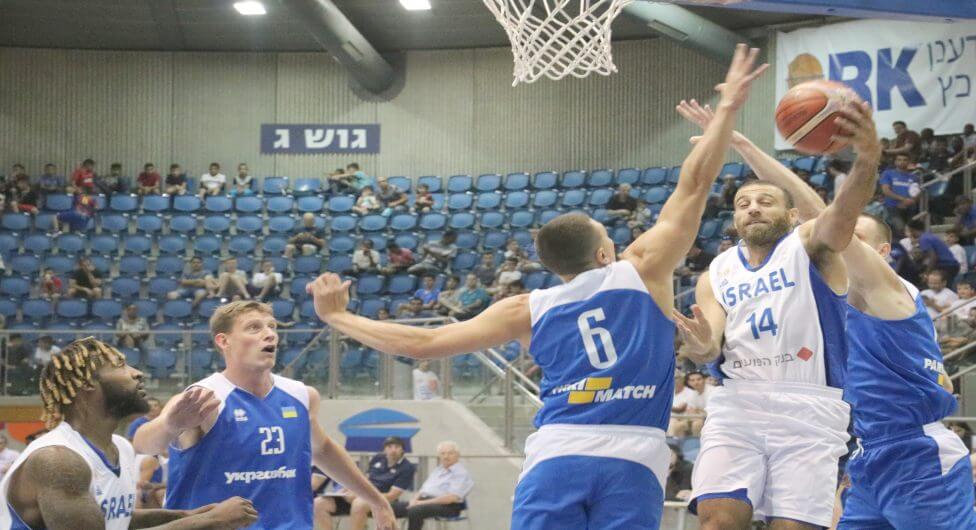 ישראל אוקראינה כדורסל 22-6-18