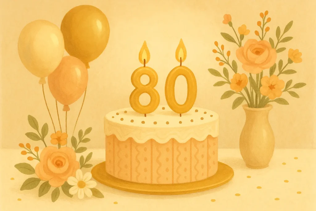 ברכה ליום הולדת 80 שמונים שמח